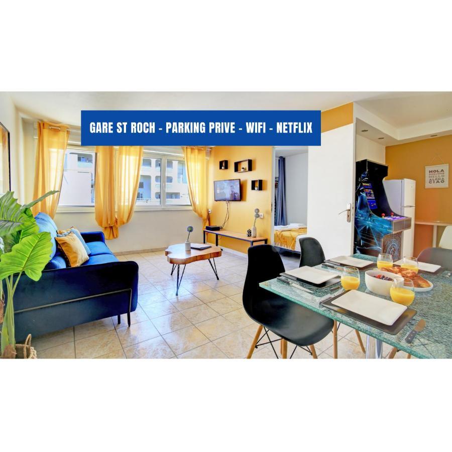 Uncourtsejour - Montpellier Gare - Parking Apartamento Exterior foto